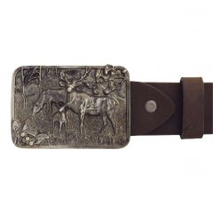 B. Roy Exclusive Hunter Belt Deer Plate