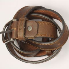 B. Roy Traditional Border Genuine Leather Belt