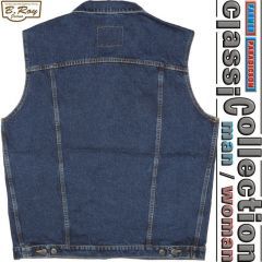 B. Roy M202 Classic Denim Vest B. Roy M202 Classic Denim Vest