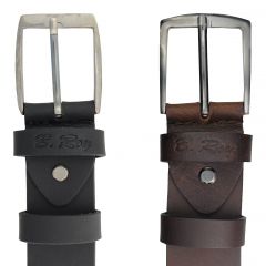 B. Roy Traditional Genuine Leather Belt